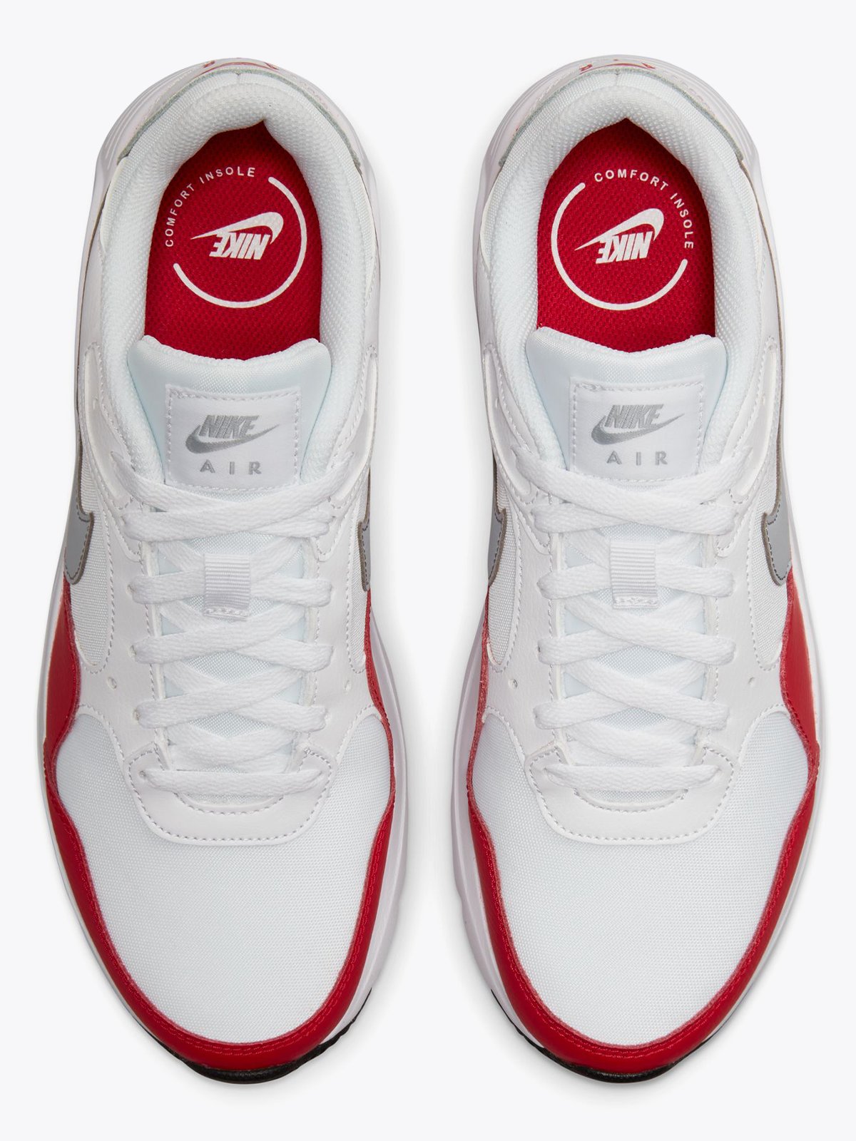 Nike Air Max SC White / University Red / Wolf Grey