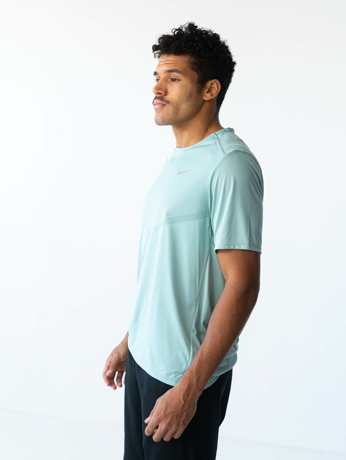Nike Dri-Fit Rise 365 Short Sleeve Mineral / Reflective Silver