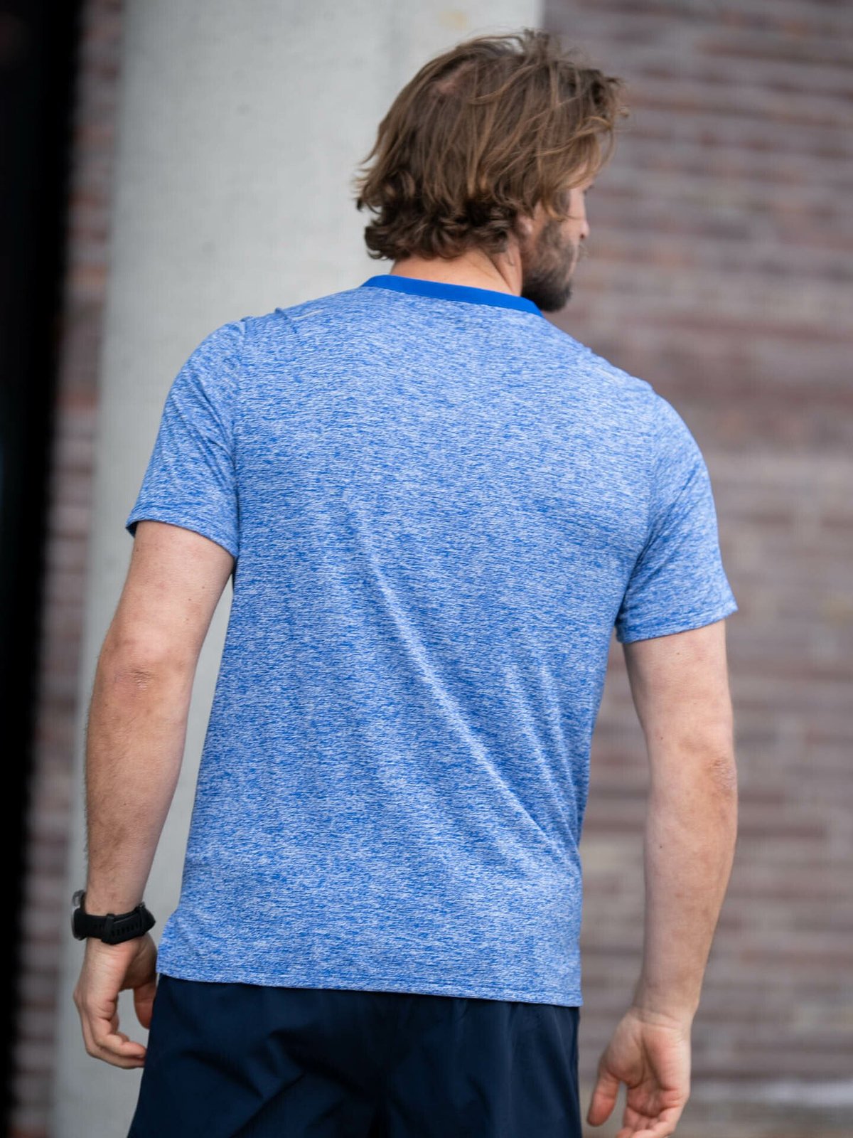 Nike Dri-Fit Rise 365 Short Sleeve Game Royal / Heather