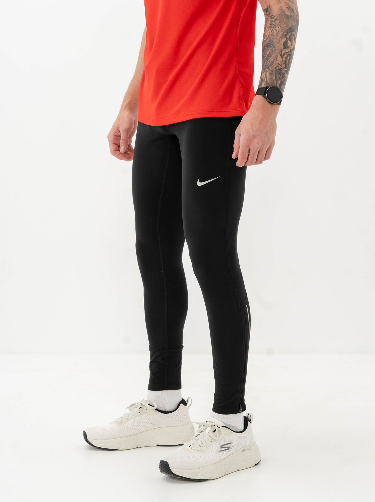 Nike Repel Challenger Tight Black / Reflective Silver