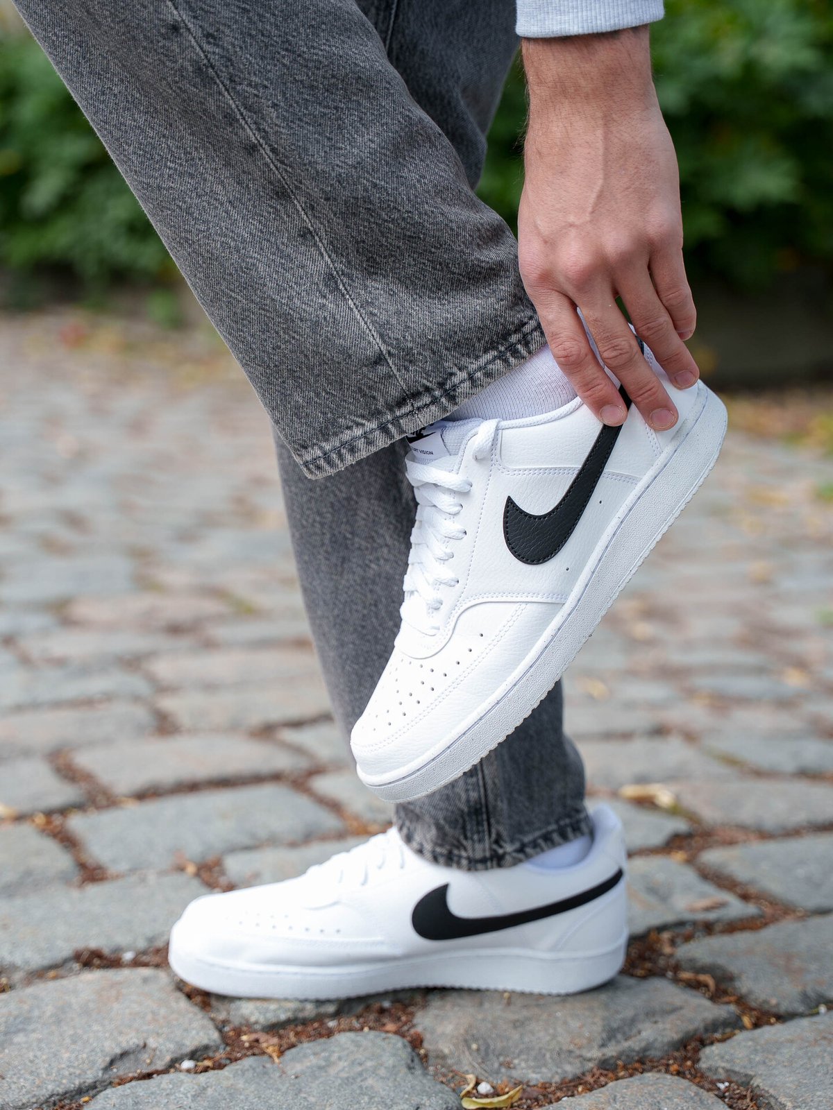 Nike Court Vision Low Next Nature Hvit
