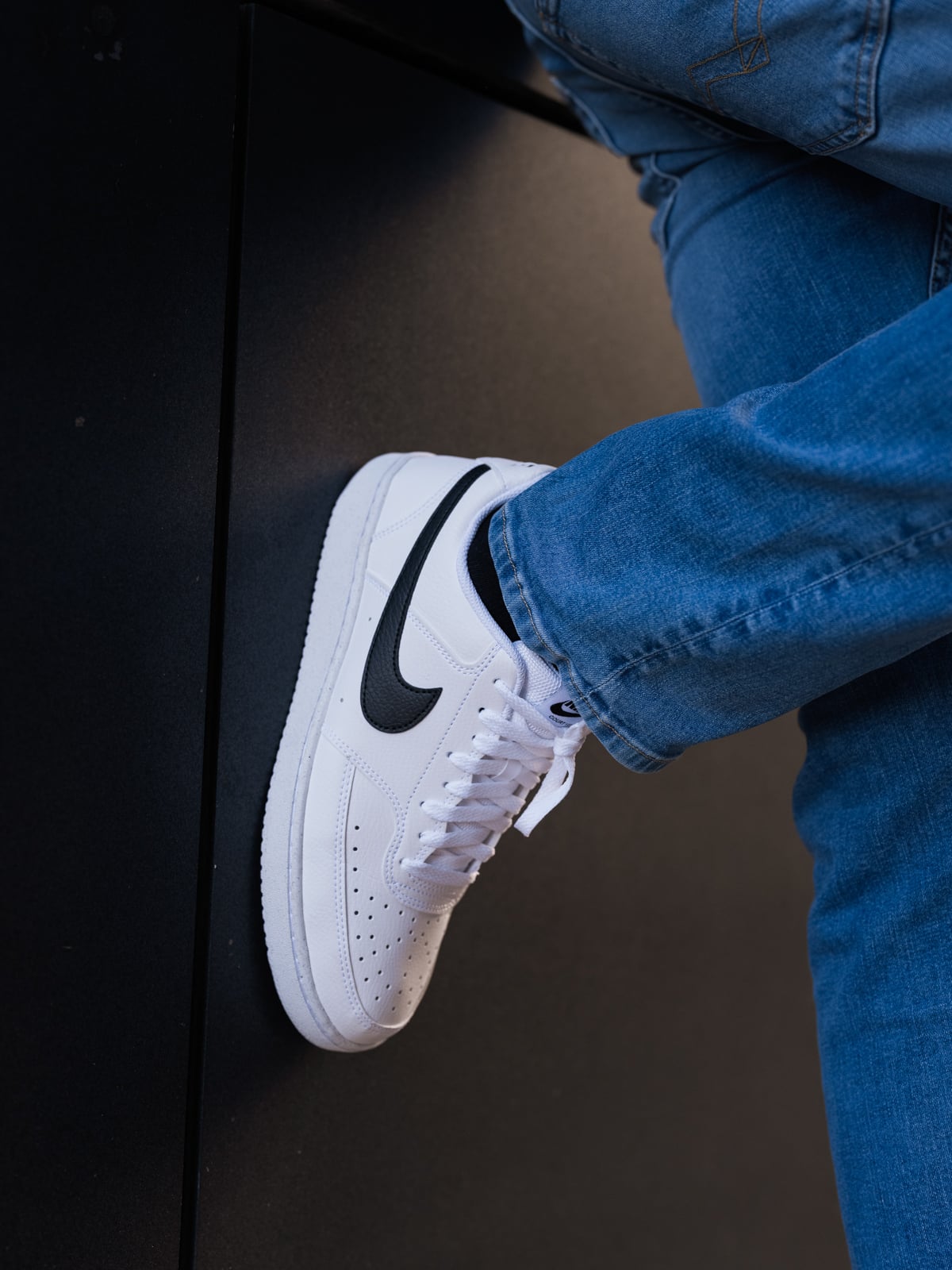 Nike Court Vision Low Next Nature Hvit