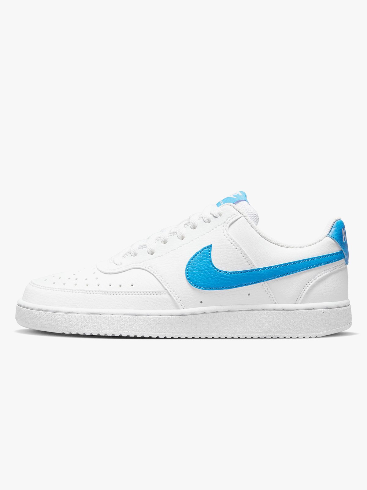 Nike Court Vision Low Next Nature Hvit/Light Photo Blue