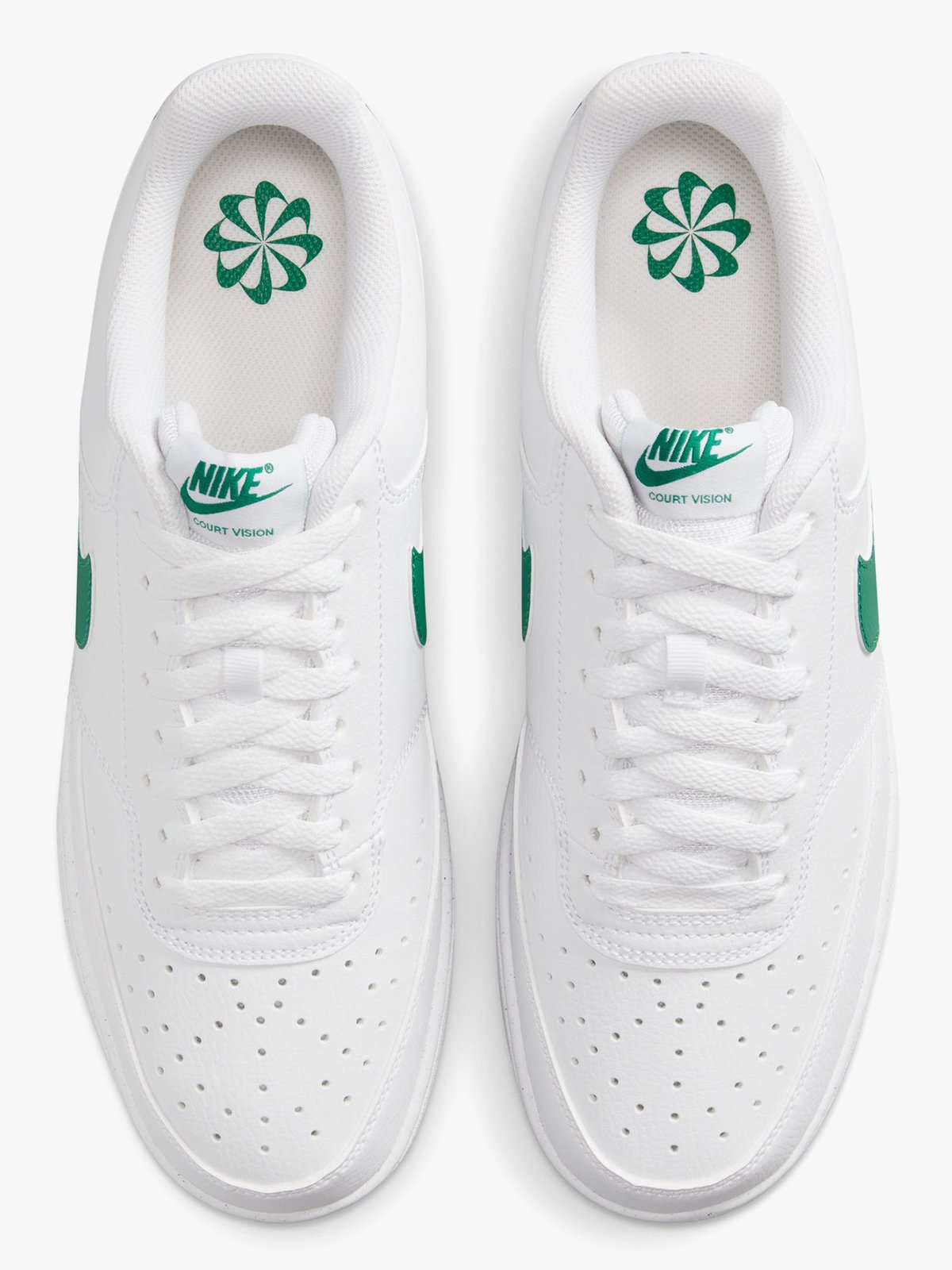 Nike Court Vision Low Next Nature White / Malachite-White
