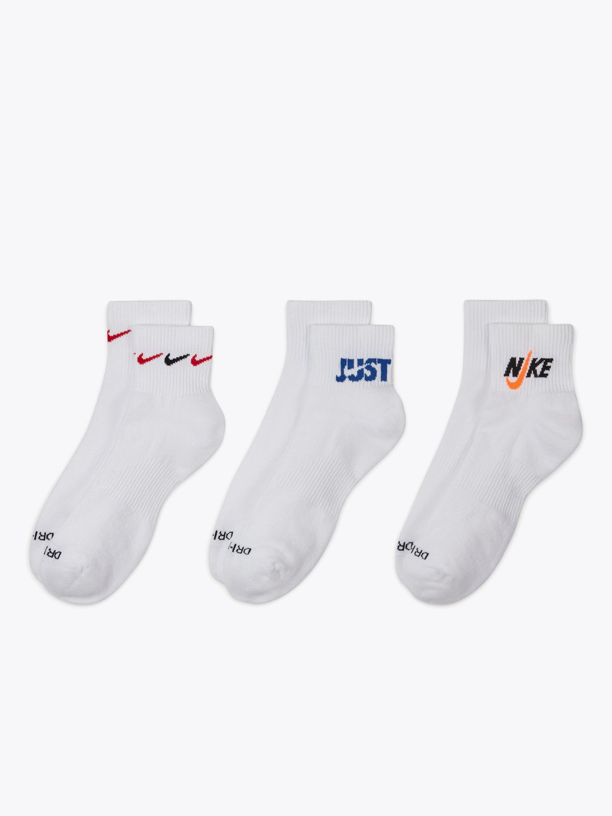 Nike Everyday Training Ankle Socks 3pk Hvit