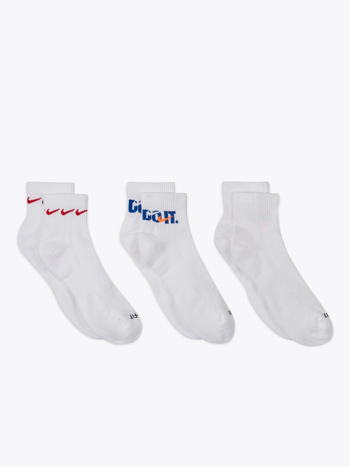 Nike Everyday Training Ankle Socks 3pk Hvit