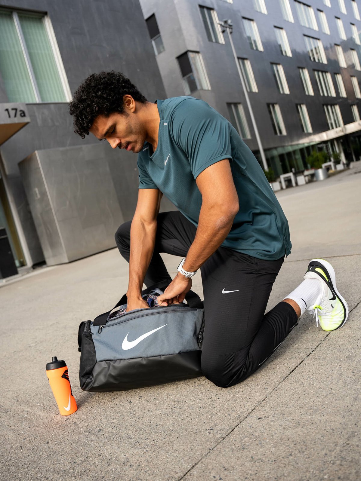 Nike Air Zoom Structure 25 Hvit/Volt/Phantom/Svart