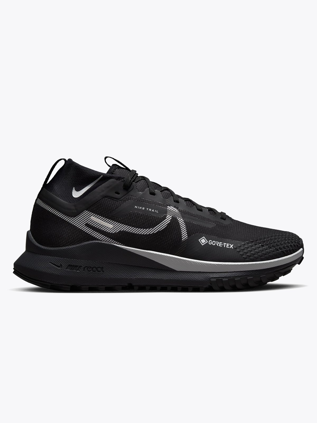 Nike React Pegasus Trail 4 GTX Black/Reflect Silver/Wolf Grey