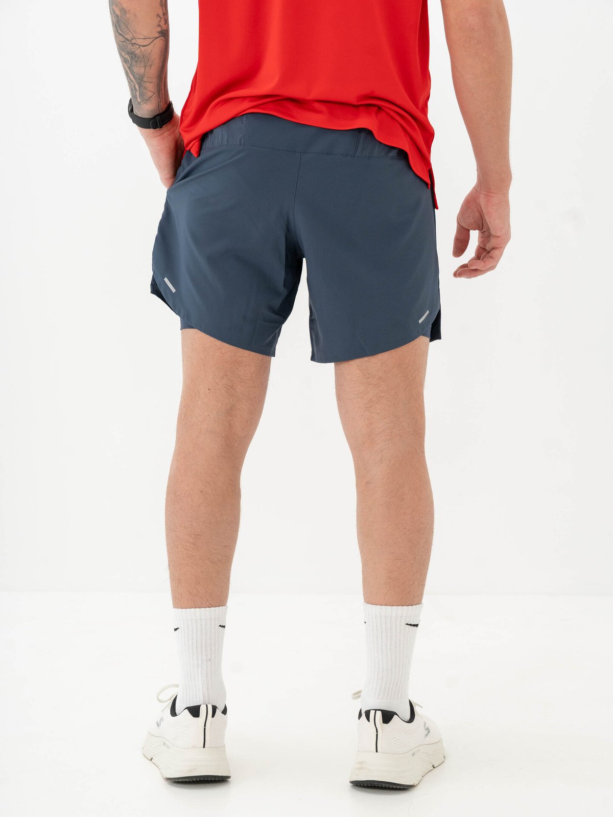 Nike Dri-Fit Stride 2in1 7" Shorts Thunder Blue / Reflective Silver