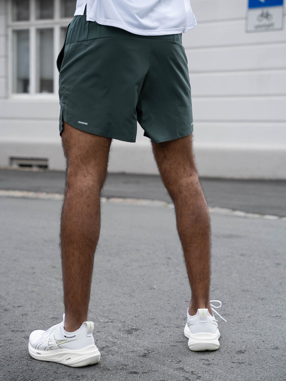 Nike Dri-Fit Stride 7" Shorts Vintage Green / Black / Reflective Silver