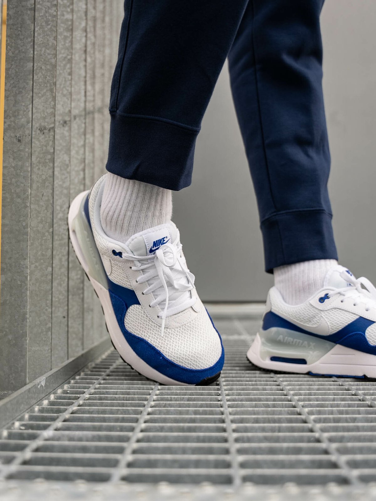 Nike Air Max System Old Royal / White Pure Platinum-Black