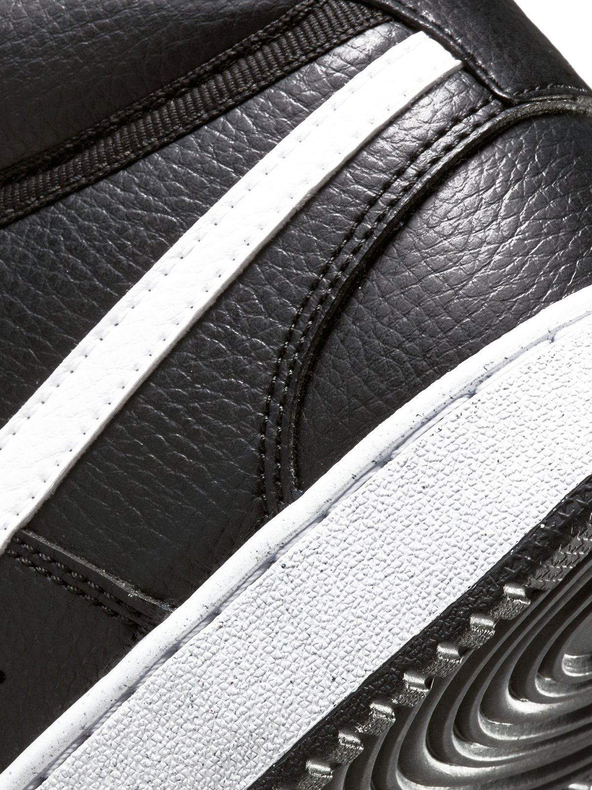 Nike Court Vision Mid Next Nature Black/Black/White