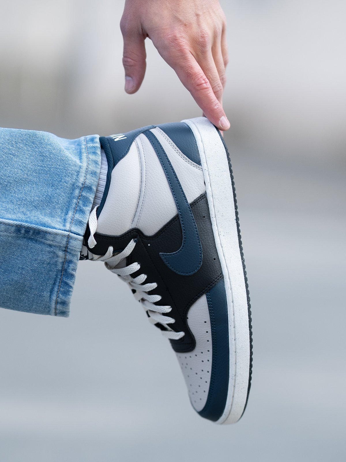 Nike Court Vision Mid Next Nature Light Iron