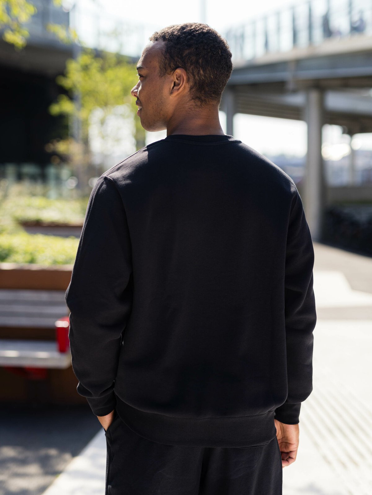 Nike Sportswear Club GX Crew Black