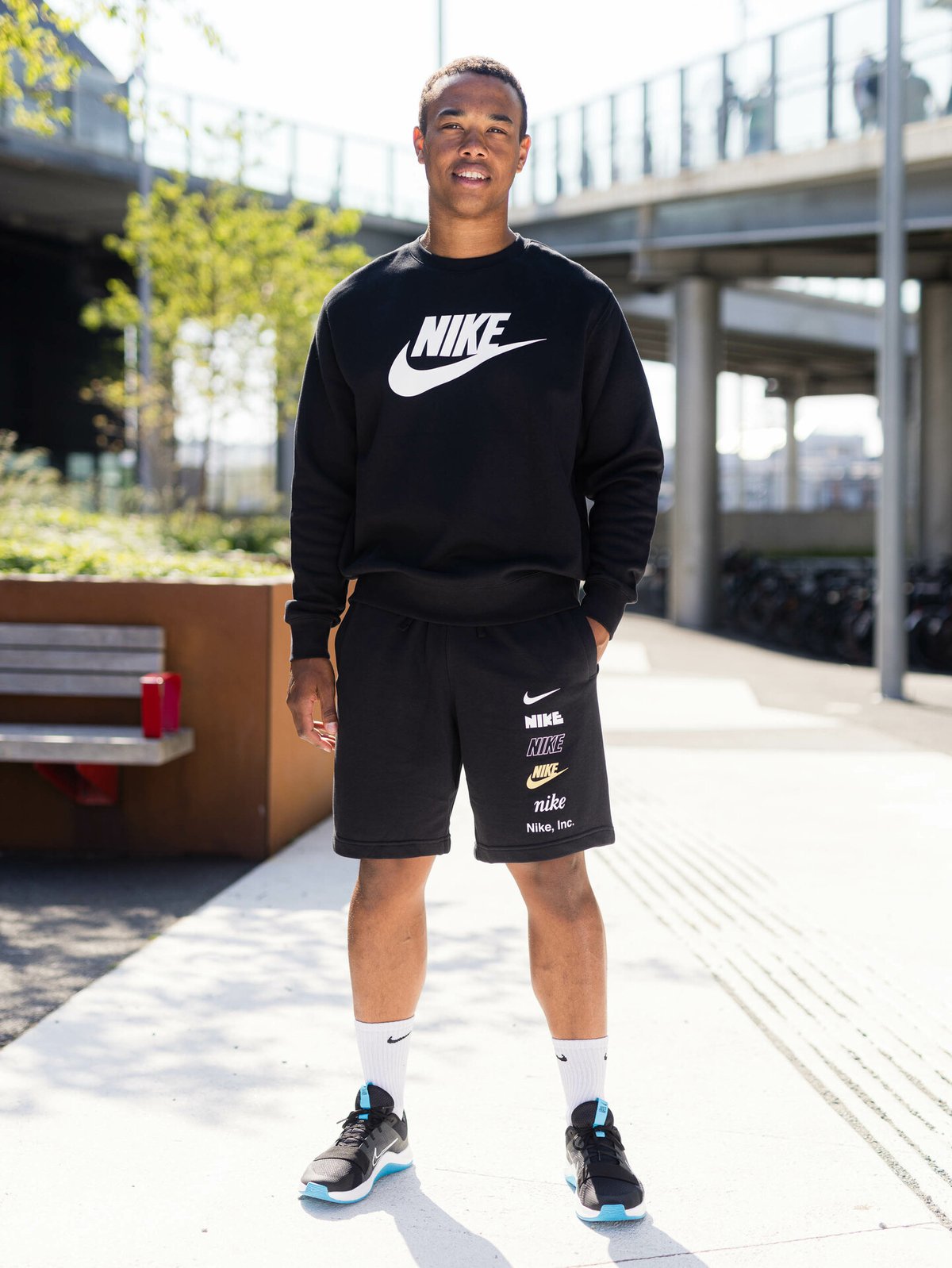 Nike Sportswear Club GX Crew Black