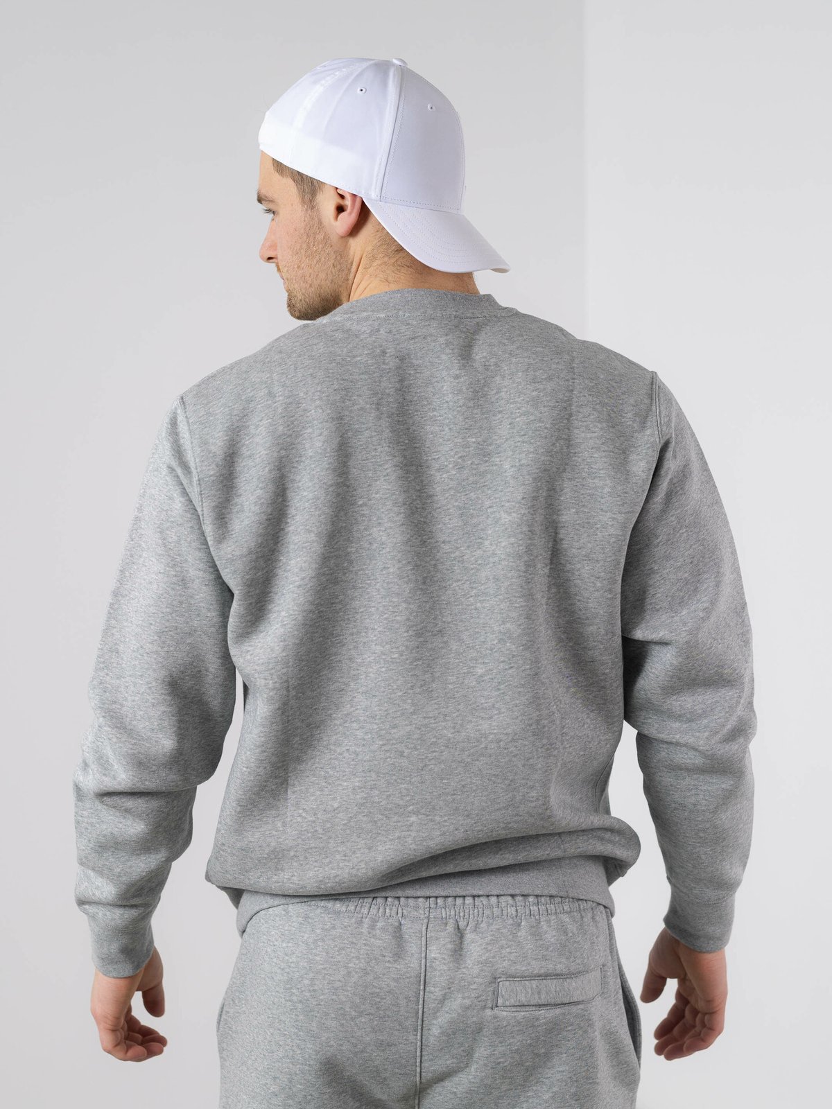 Nike Sportswear Club GX Crew Dark Grey Heather