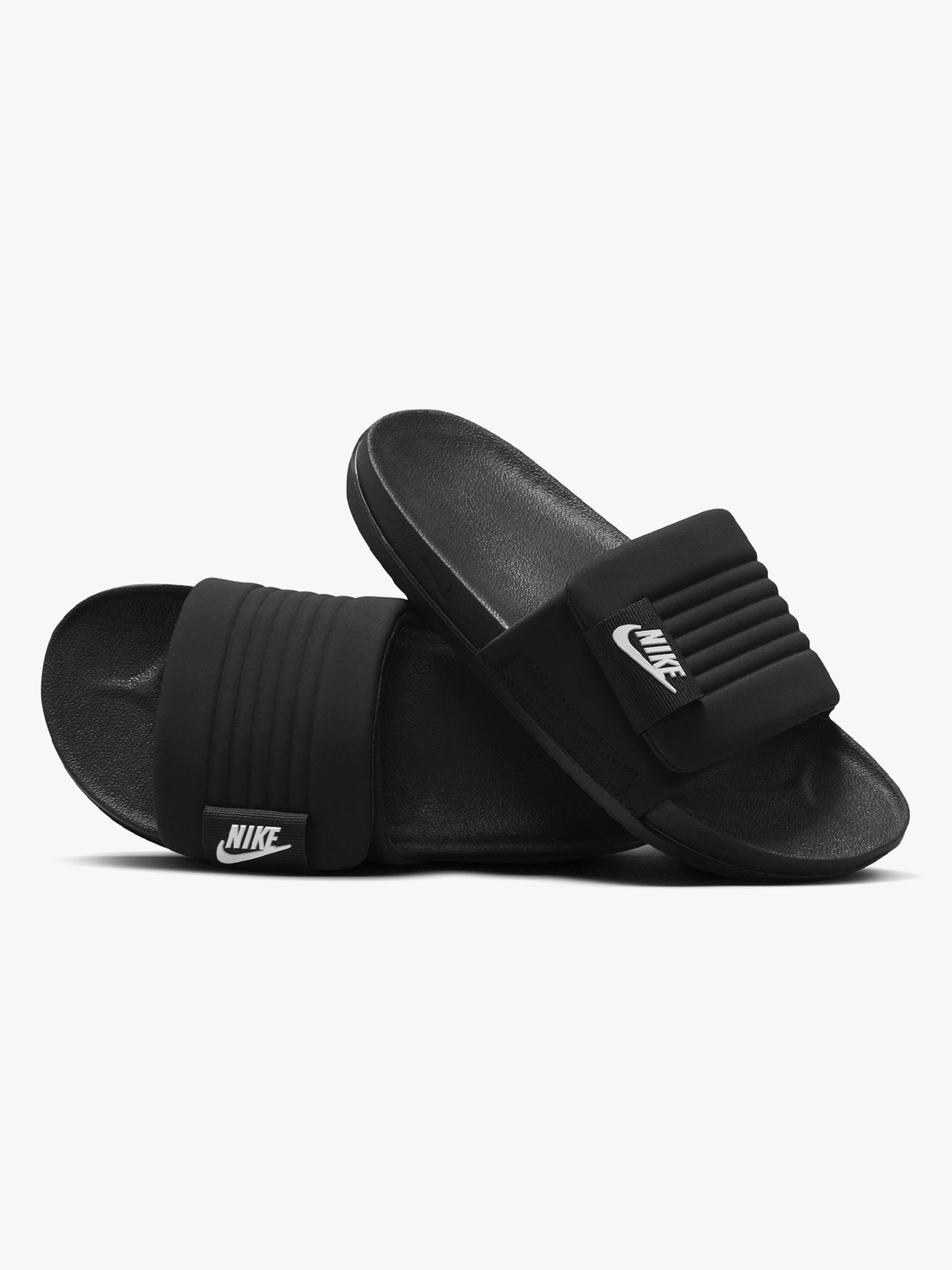 Nike Offcourt Adjust Slide Svart/Svart/Hvit