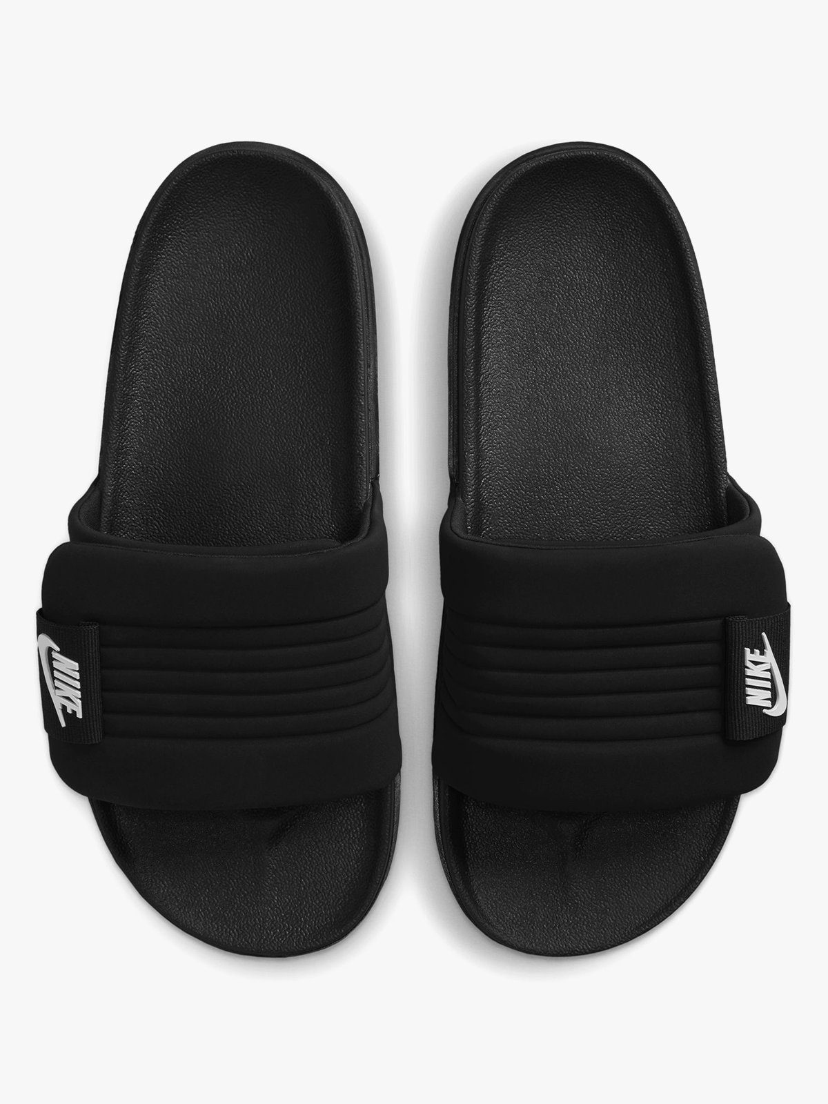 Nike Offcourt Adjust Slide Svart/Svart/Hvit