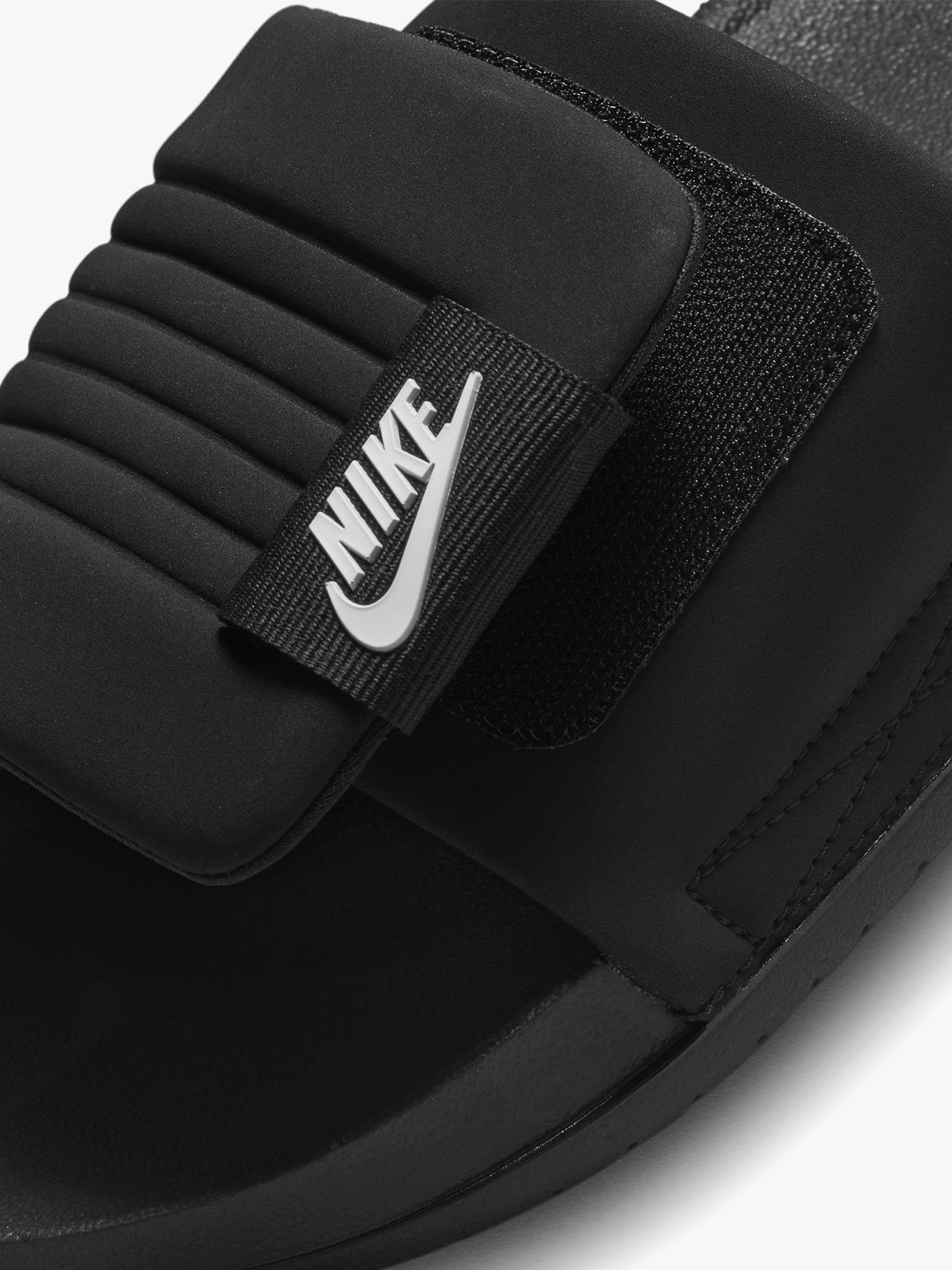 Nike Offcourt Adjust Slide Svart/Svart/Hvit