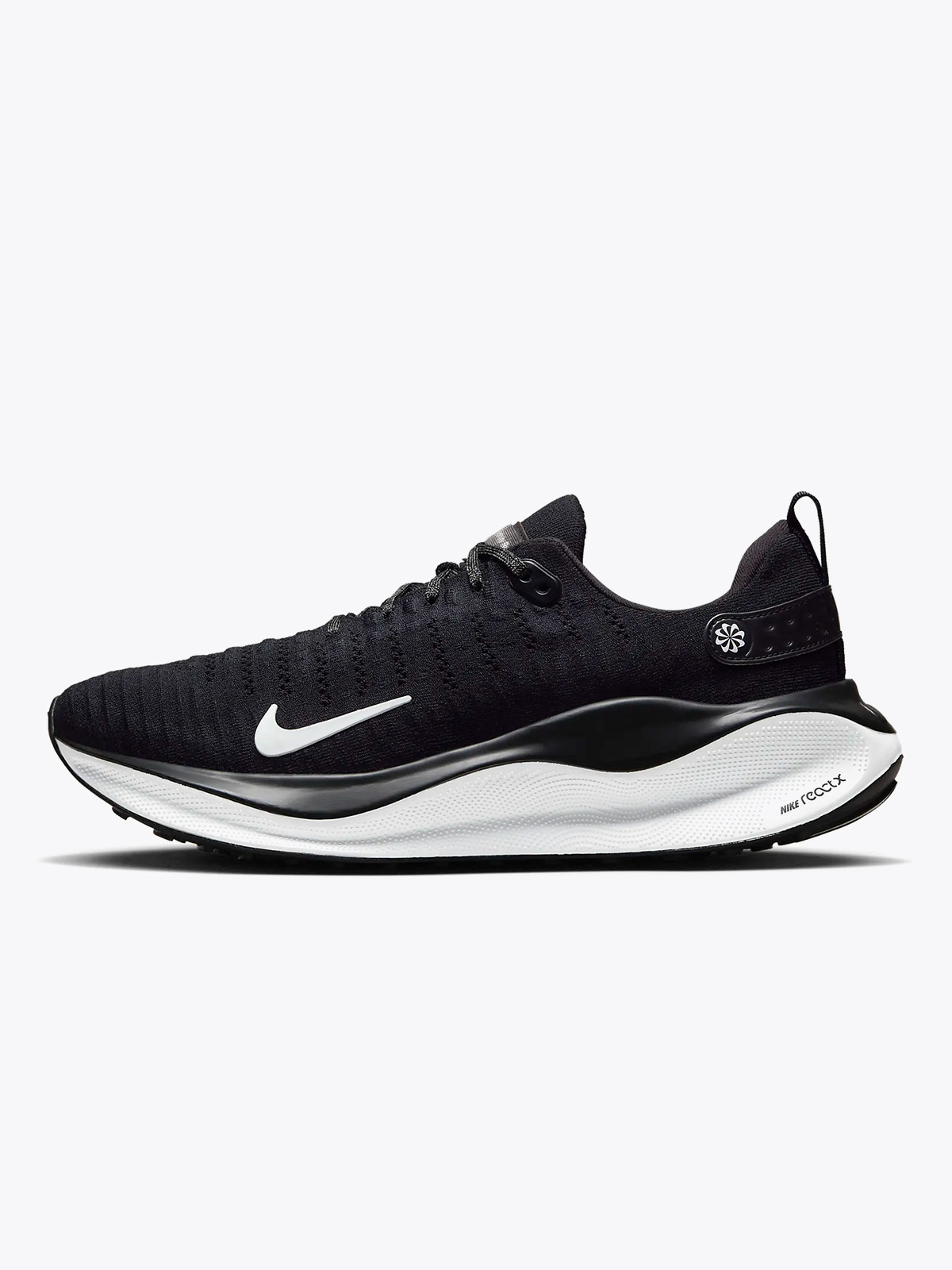 Nike React Infinity Run Flyknit 4 Svart/Dark Grey/Hvit