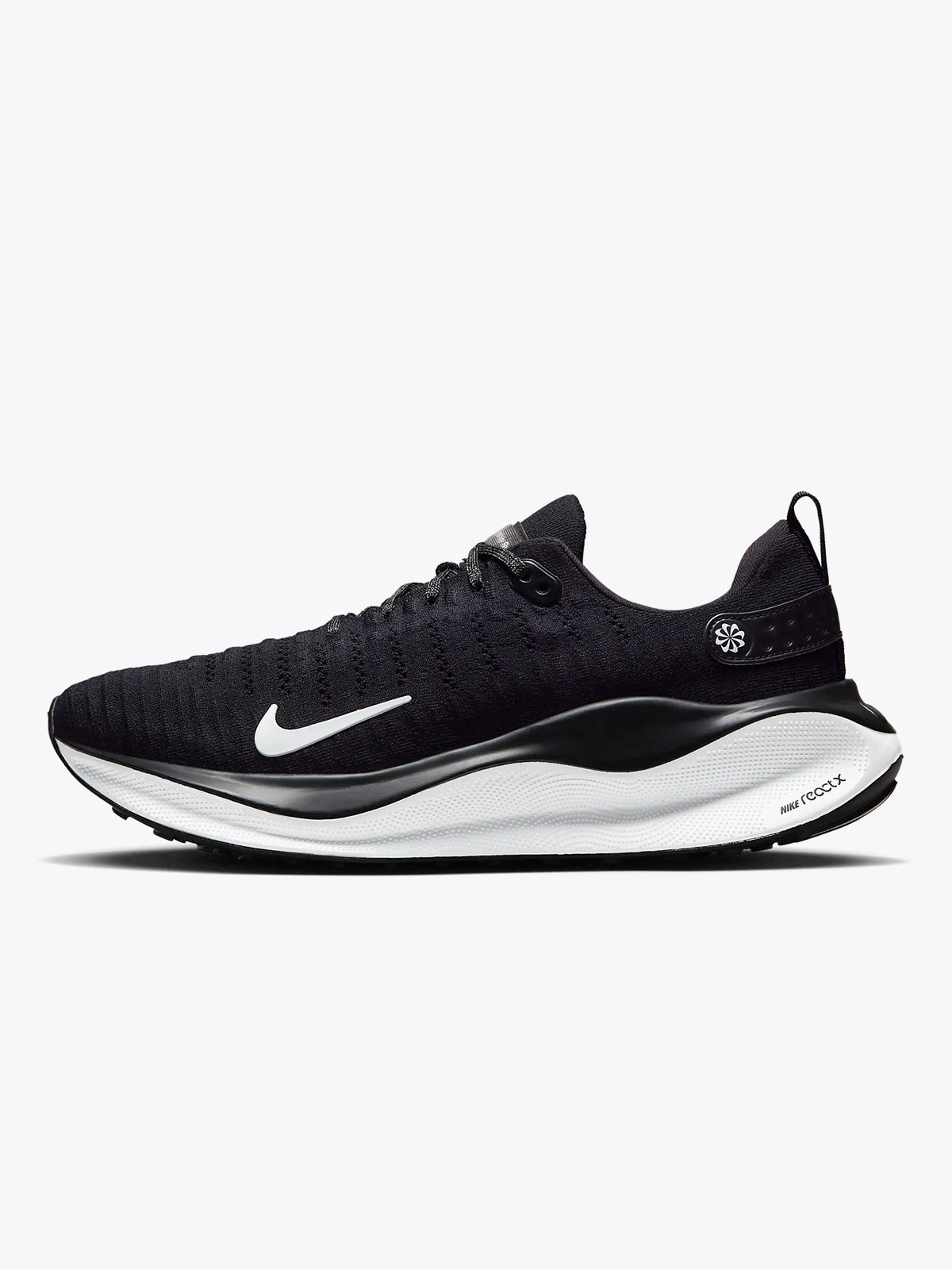 Nike React Infinity Run Flyknit 4 Svart/Dark Grey/Hvit
