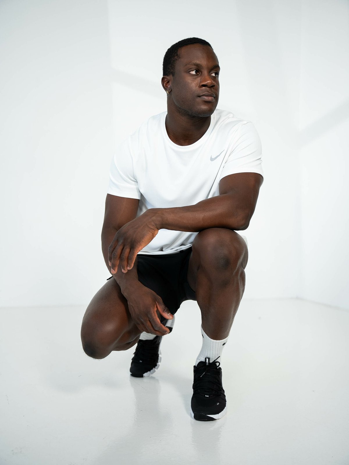 Nike Dri-Fit UV Miler Tee White