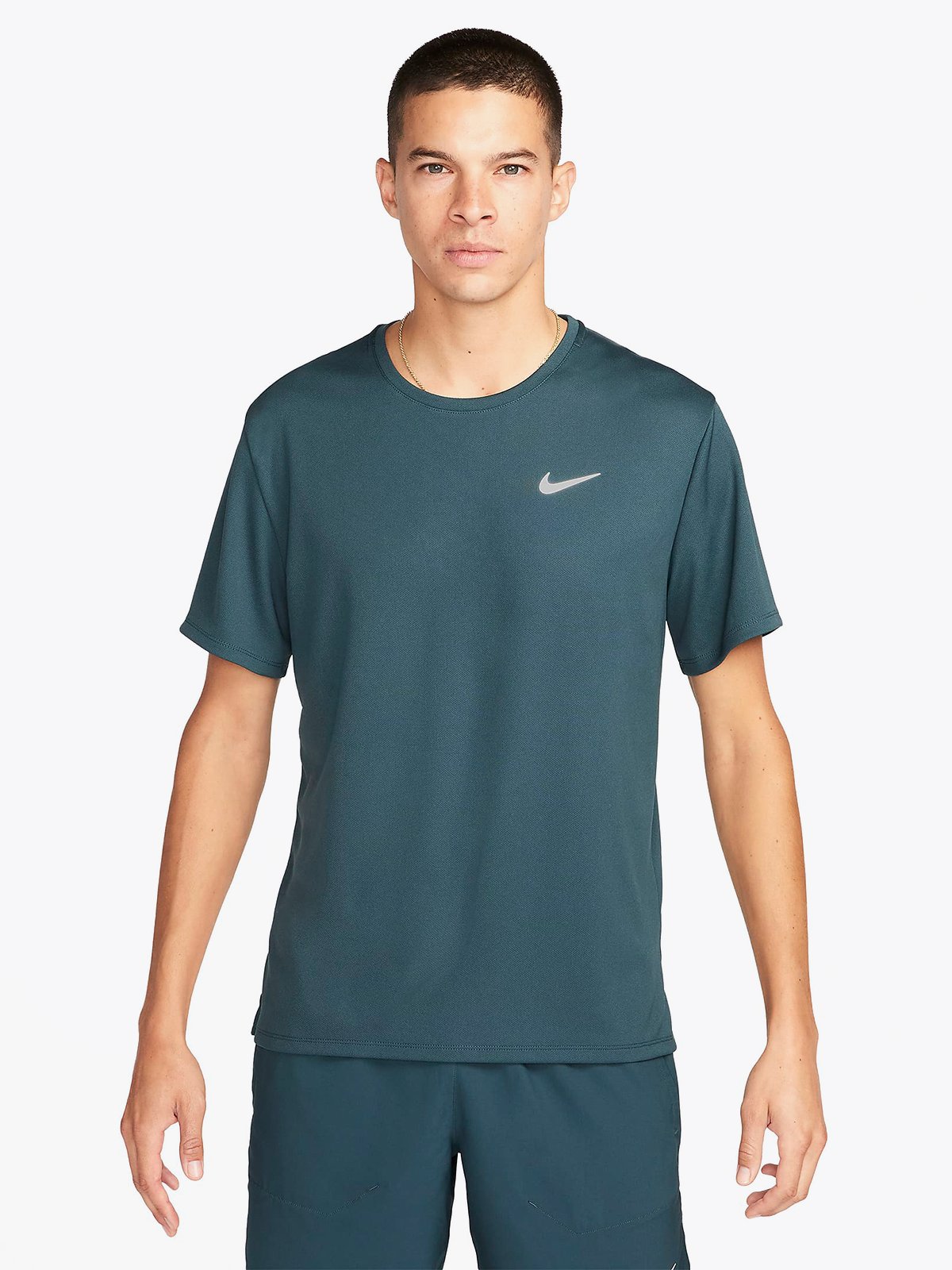 Nike Dri-Fit UV Miler Tee Deep Jungle