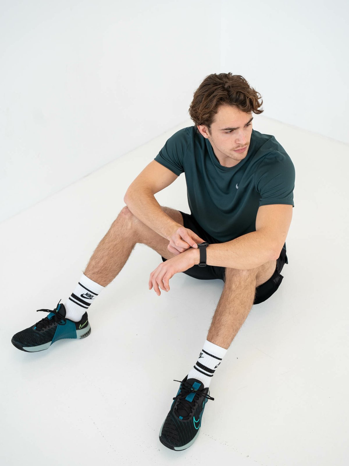 Nike Dri-Fit UV Miler Tee Deep Jungle