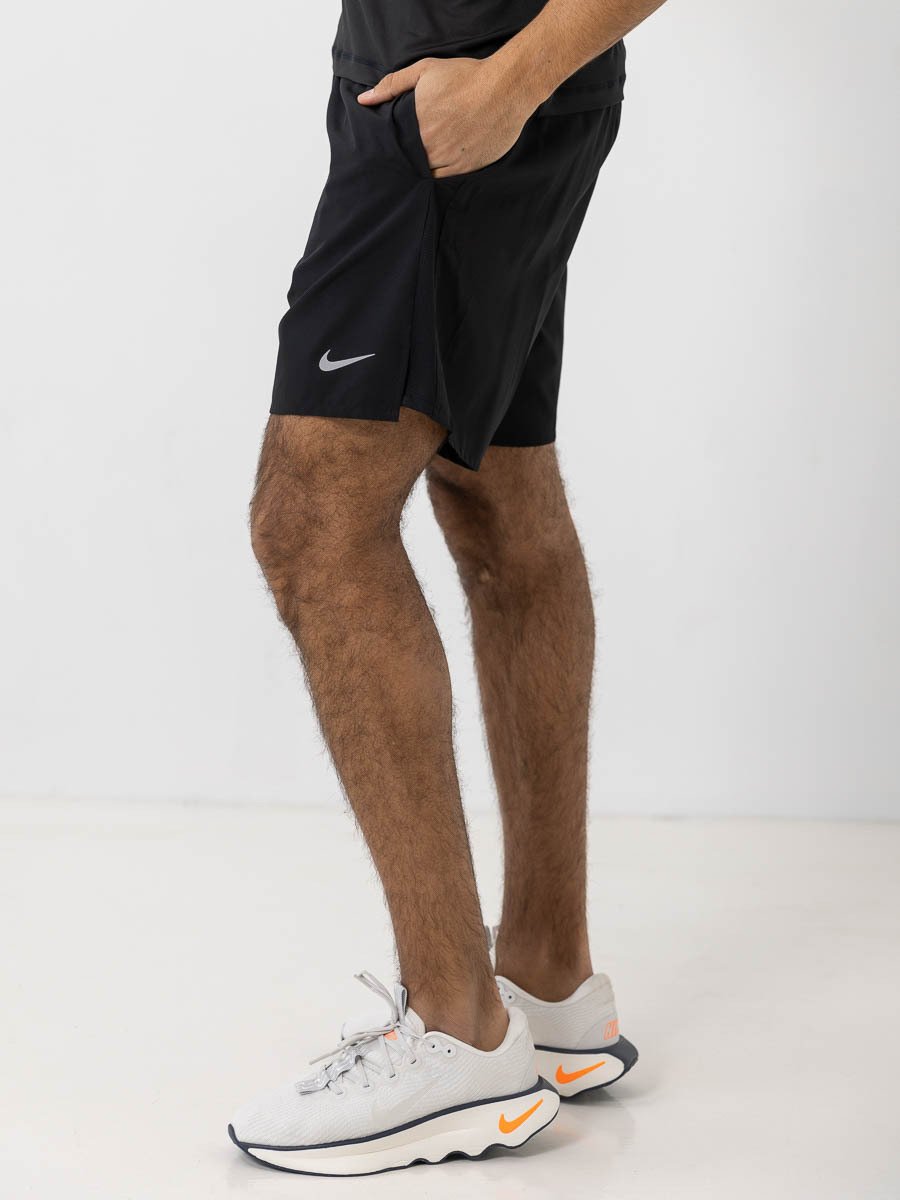 Nike Dri-Fit Callenger 7" 2in1 Shorts Black / reflective silver