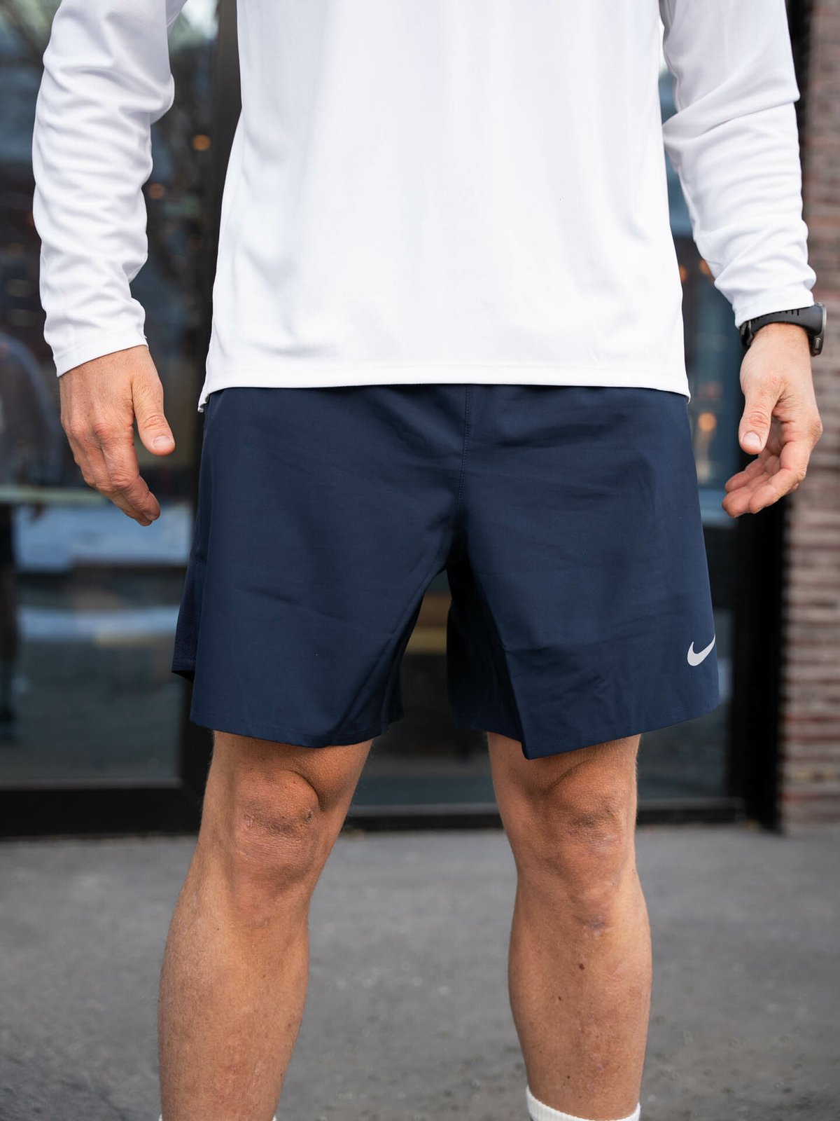 Nike Dri-Fit Callenger 7" 2in1 Shorts Blå