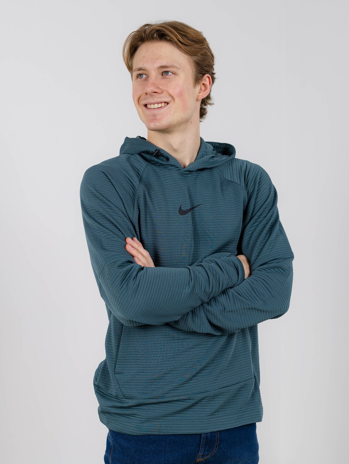 Nike Dri-Fit NPC Pullover Hoodie Faded Spruce/Black
