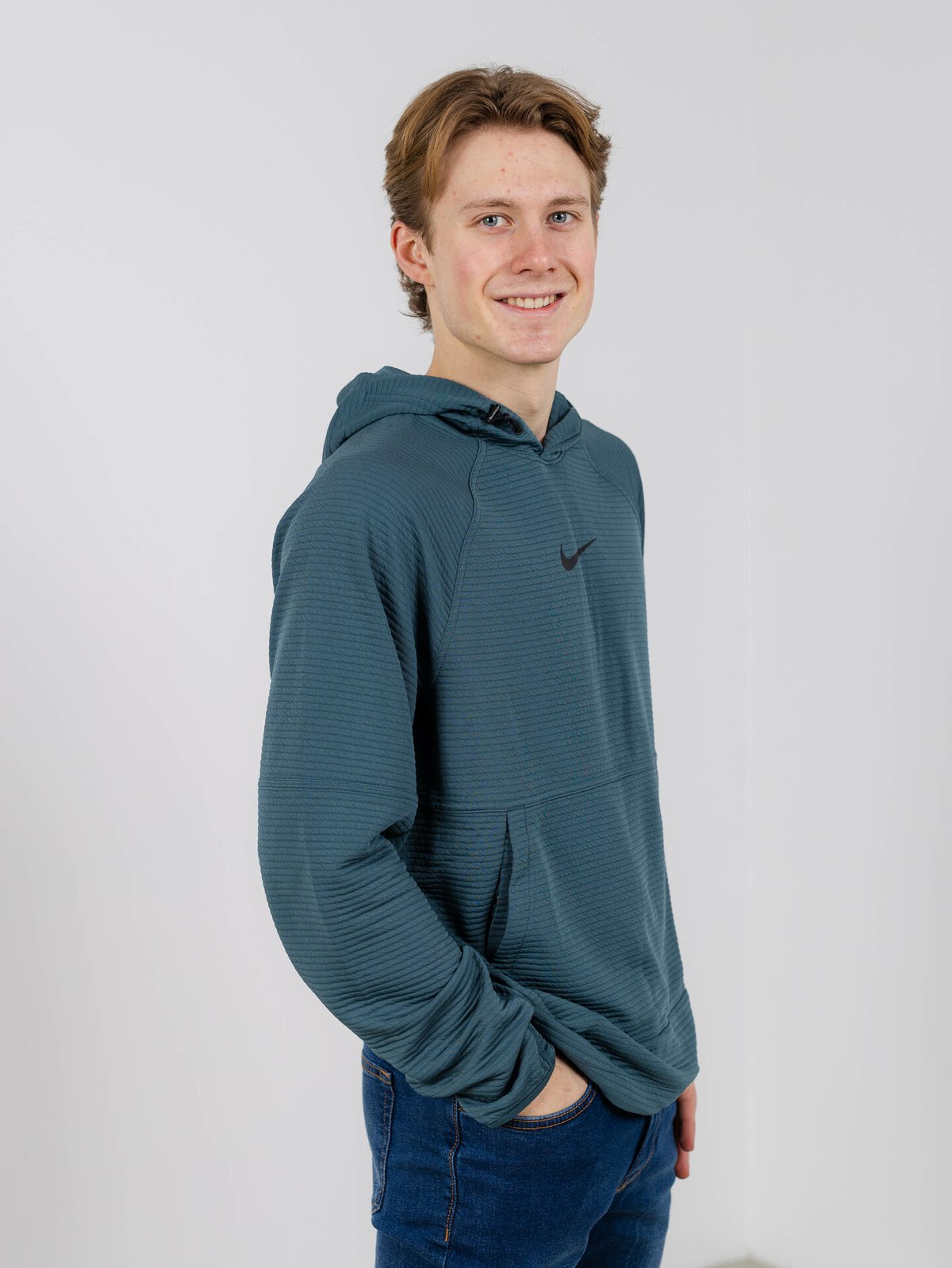 Nike Dri-Fit NPC Pullover Hoodie Faded Spruce/Black