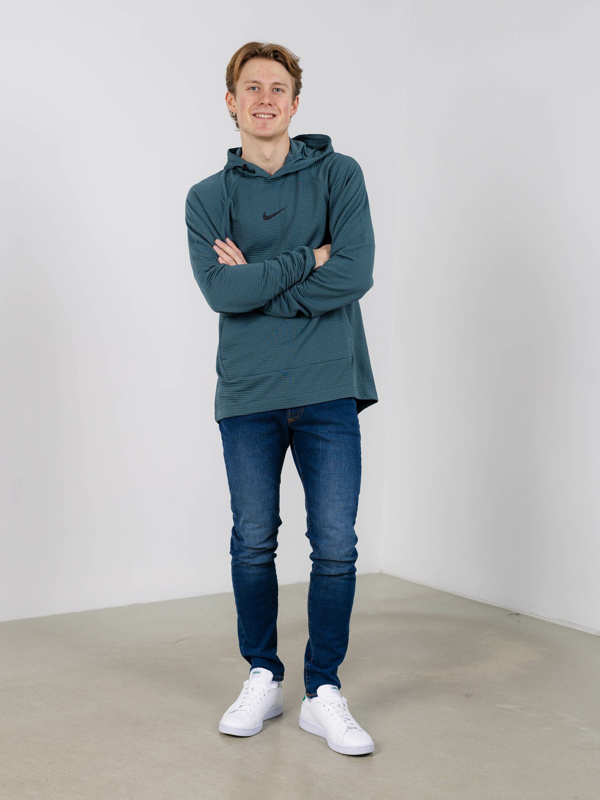 Nike Dri-Fit NPC Pullover Hoodie Faded Spruce/Black