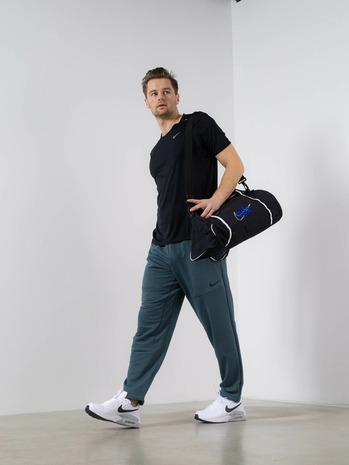 Nike NPC Fleece Pant Faded Spruce/Svart