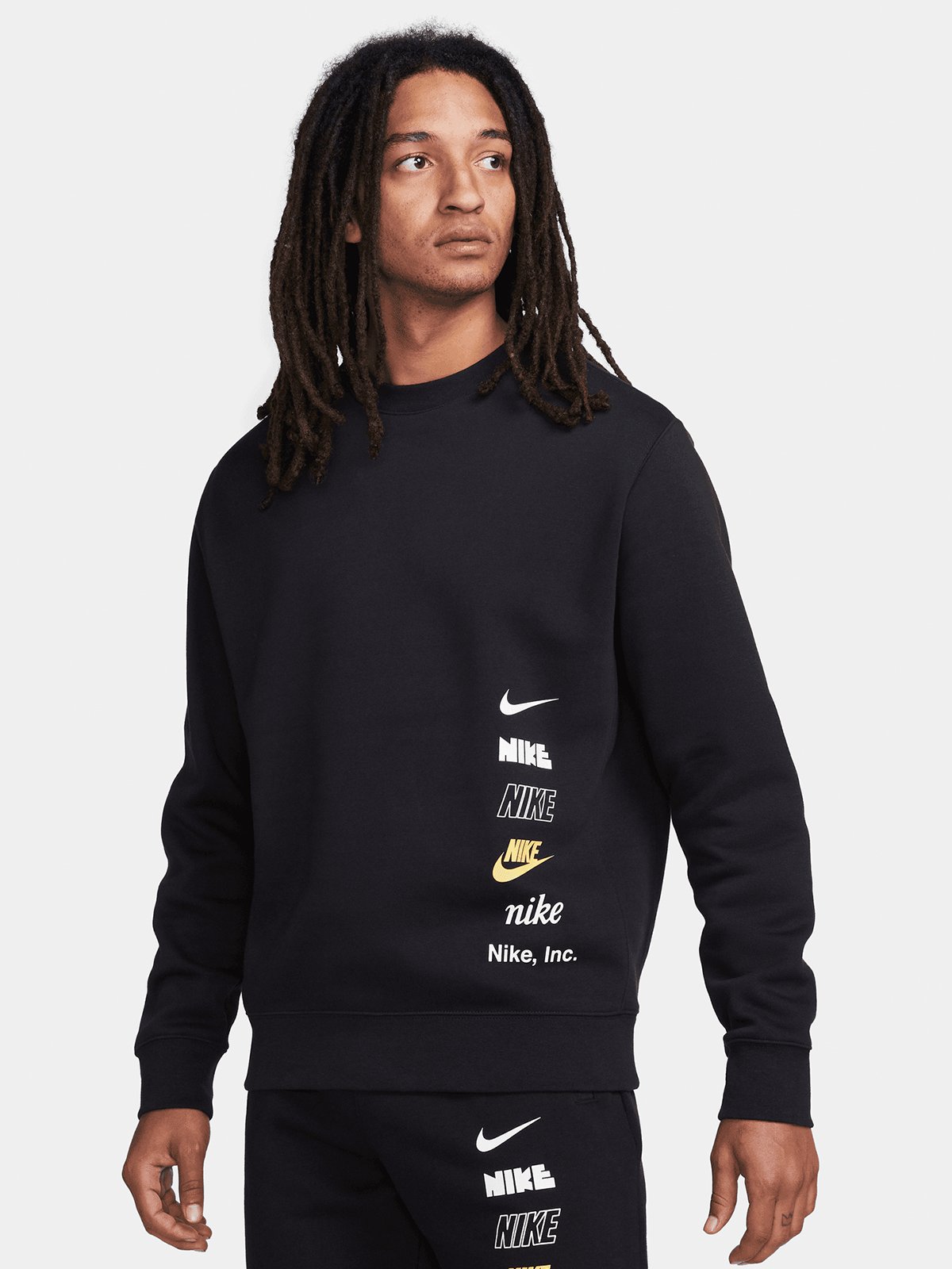 Nike Club+ Logo Crew Black