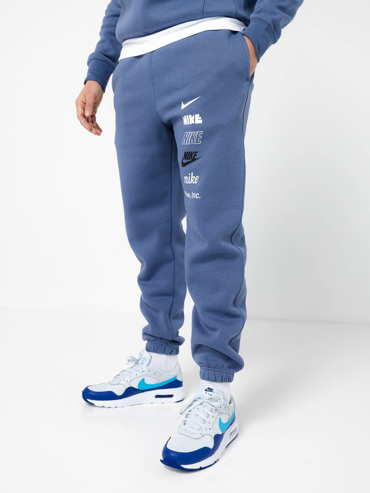 Nike Club+ Logo Pant Diffused Blue