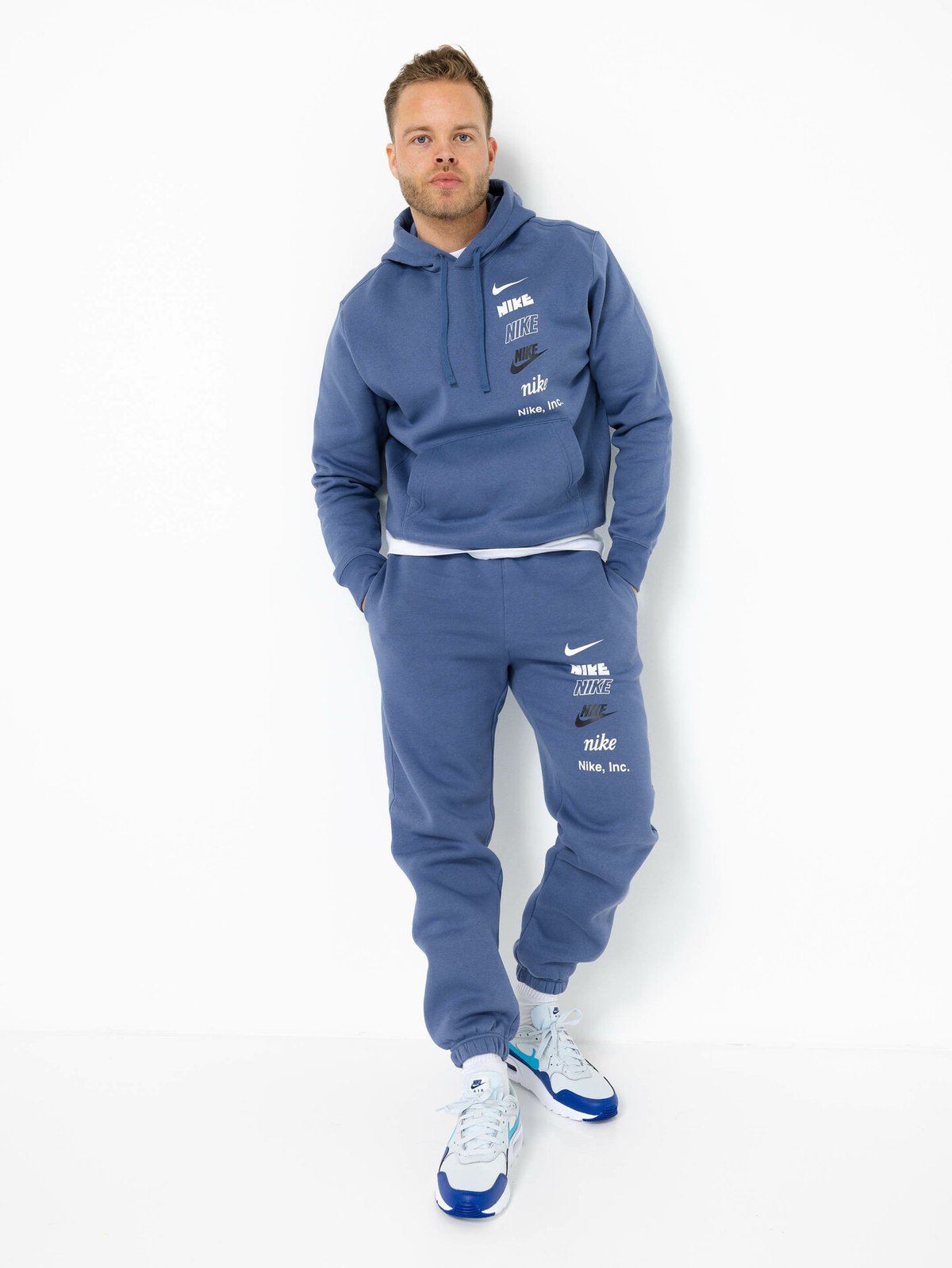 Nike Club+ Logo Pant Diffused Blue
