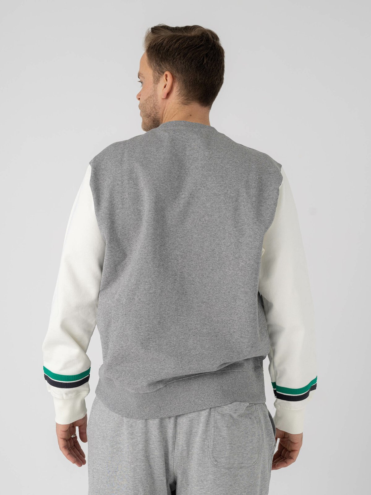 Nike Retro Fleece Crew BB Grå