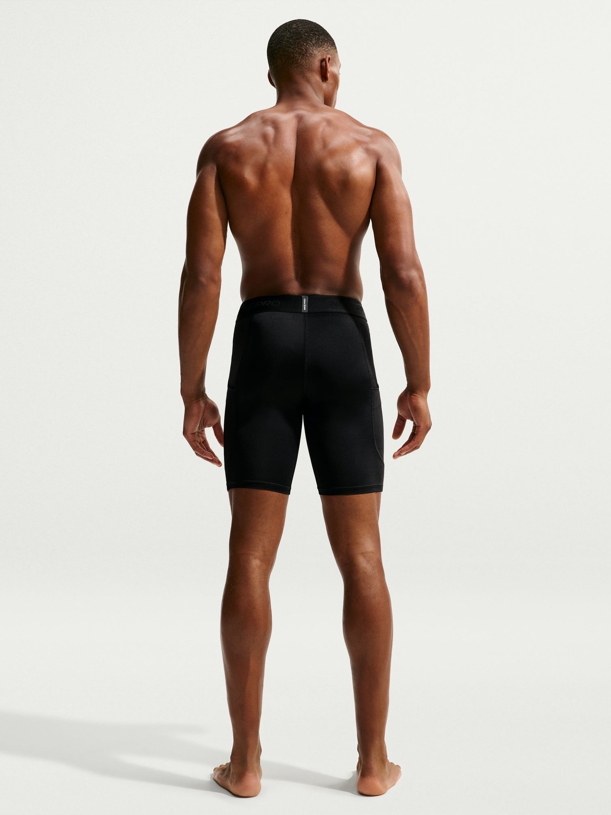 Nike Pro Dri-Fit Fitness Long Shorts Sort