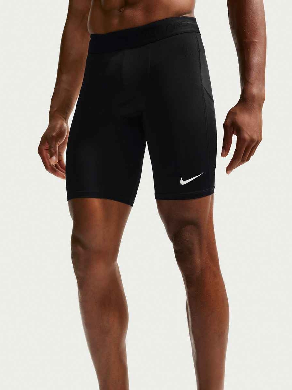 Nike Pro Dri-Fit Fitness Long Shorts Sort