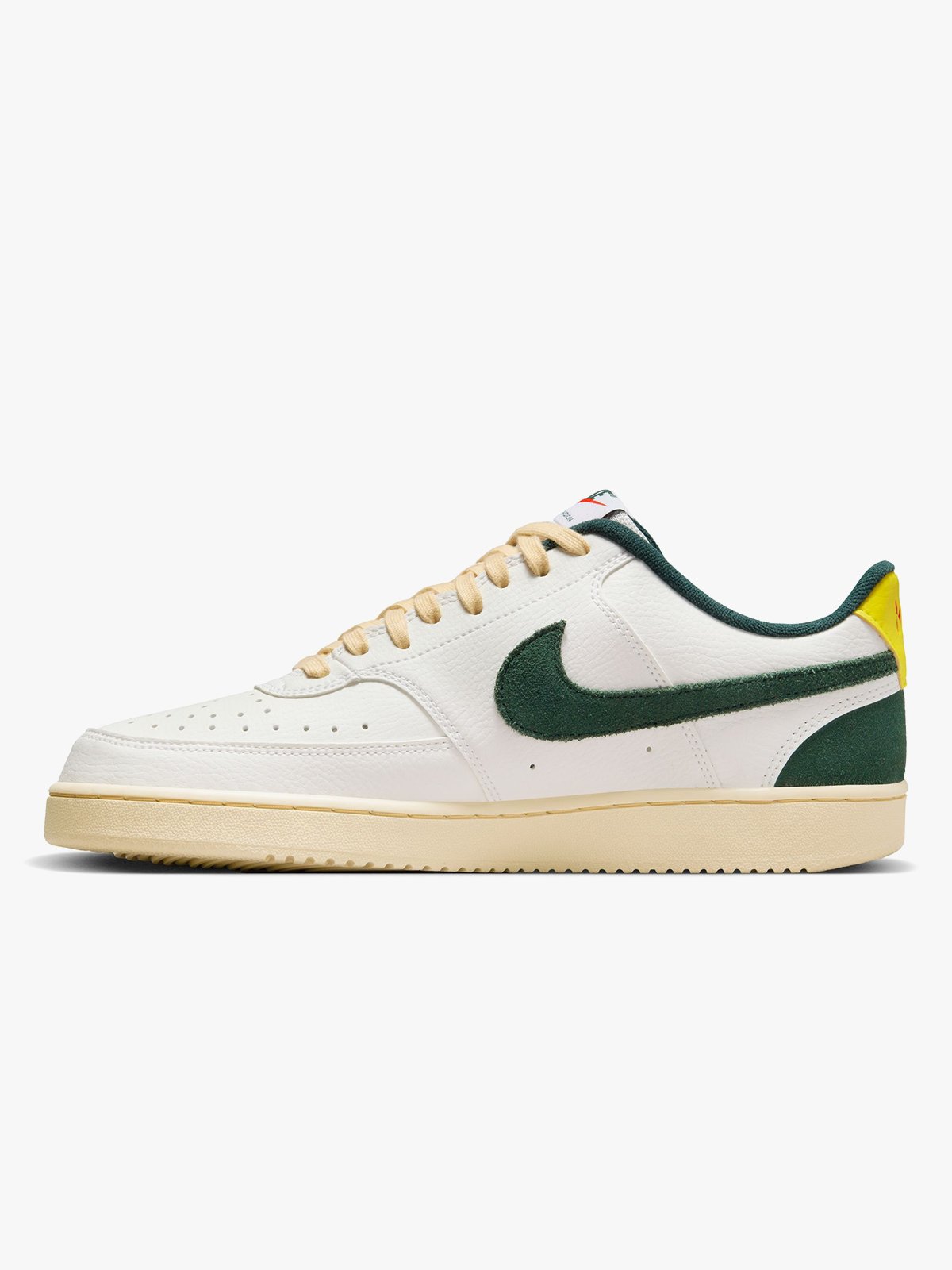 Nike Court Vision Low Sail/Picante Red/Opti Yellow/Pro Green
