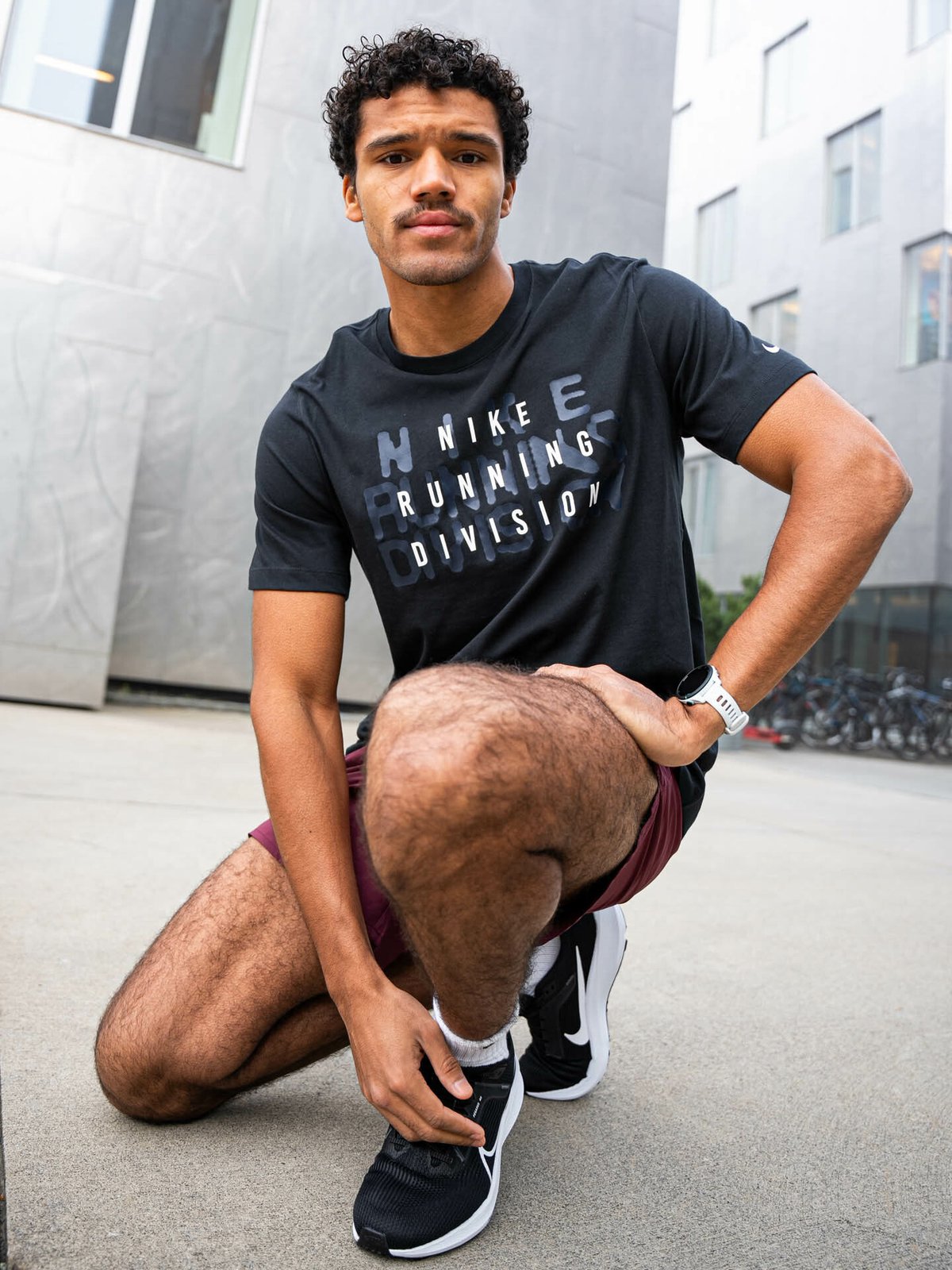 Nike Dri-Fit Run Division Tee Black