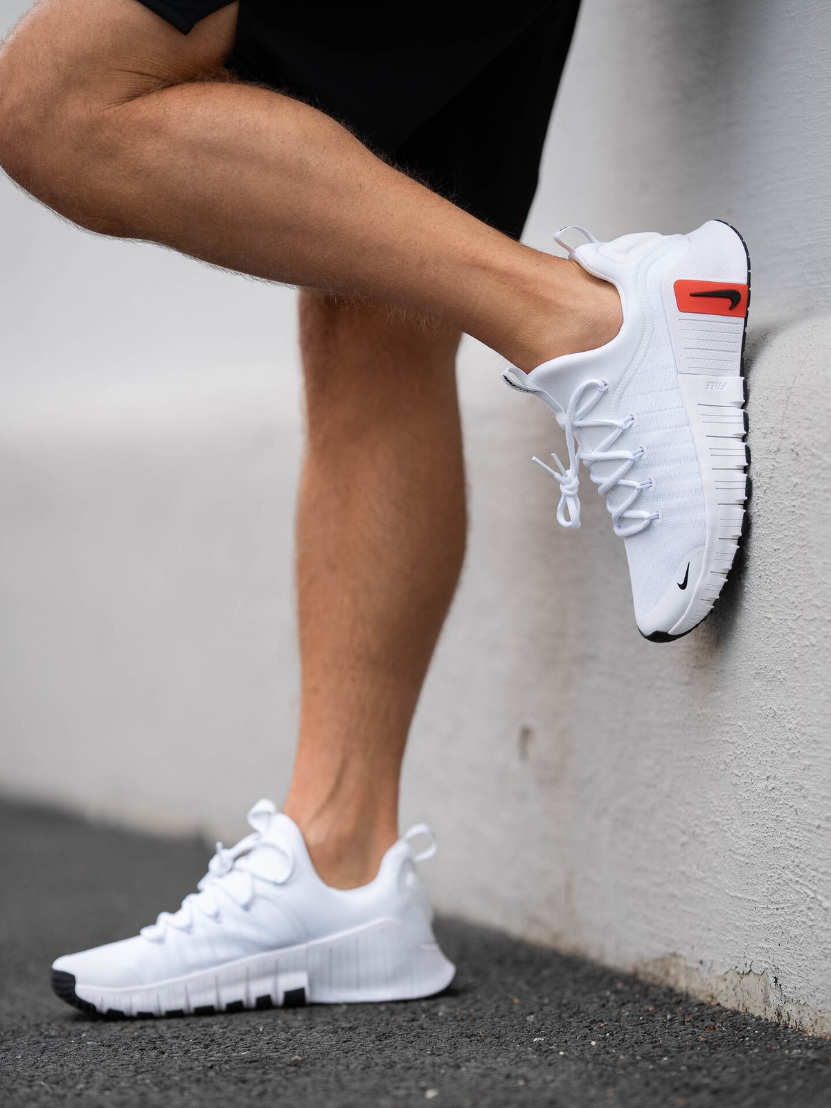 Nike Free Metcon 6 White / Picante Red / Pure Platinum / Black