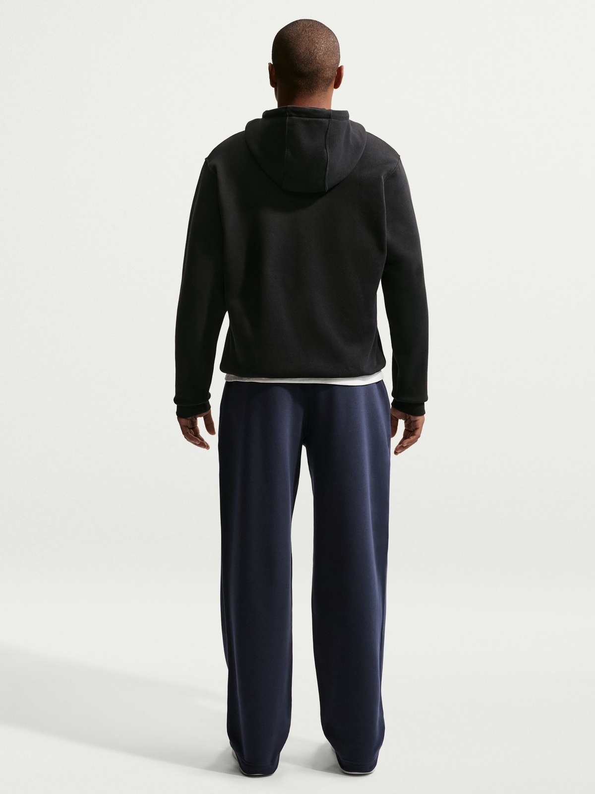 Nike Club Full-Zip Fleece Hoodie Sort