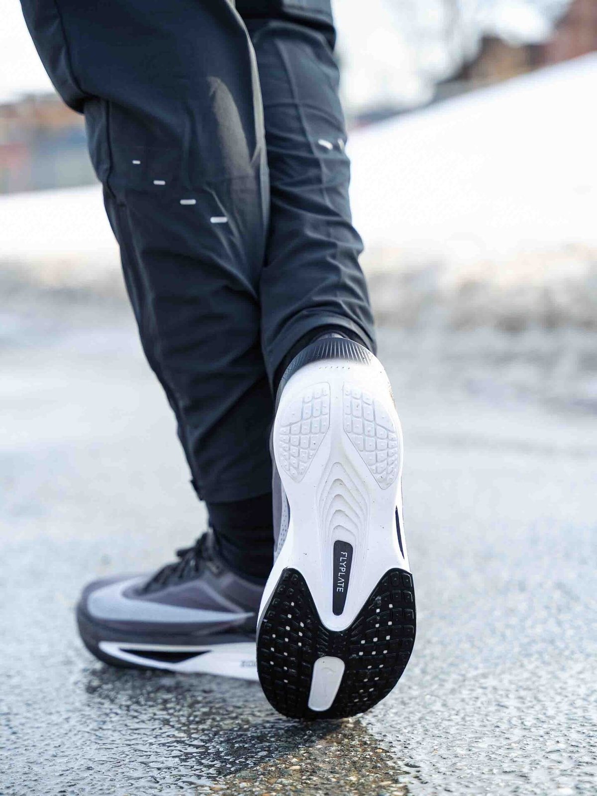 Nike Zoom Fly 6 Svart/Light Smoke Grey/Hvit