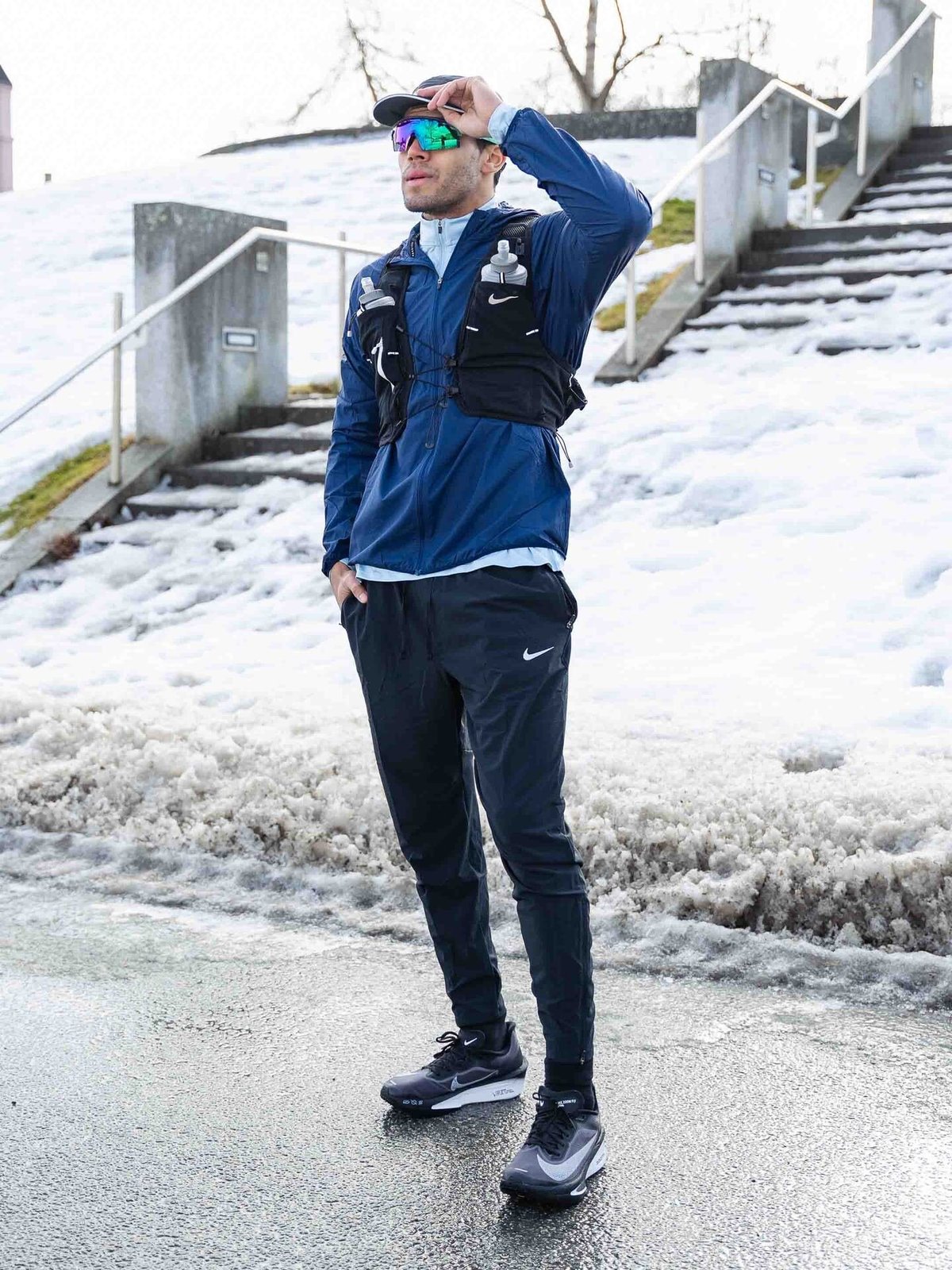 Nike Zoom Fly 6 Svart/Light Smoke Grey/Hvit