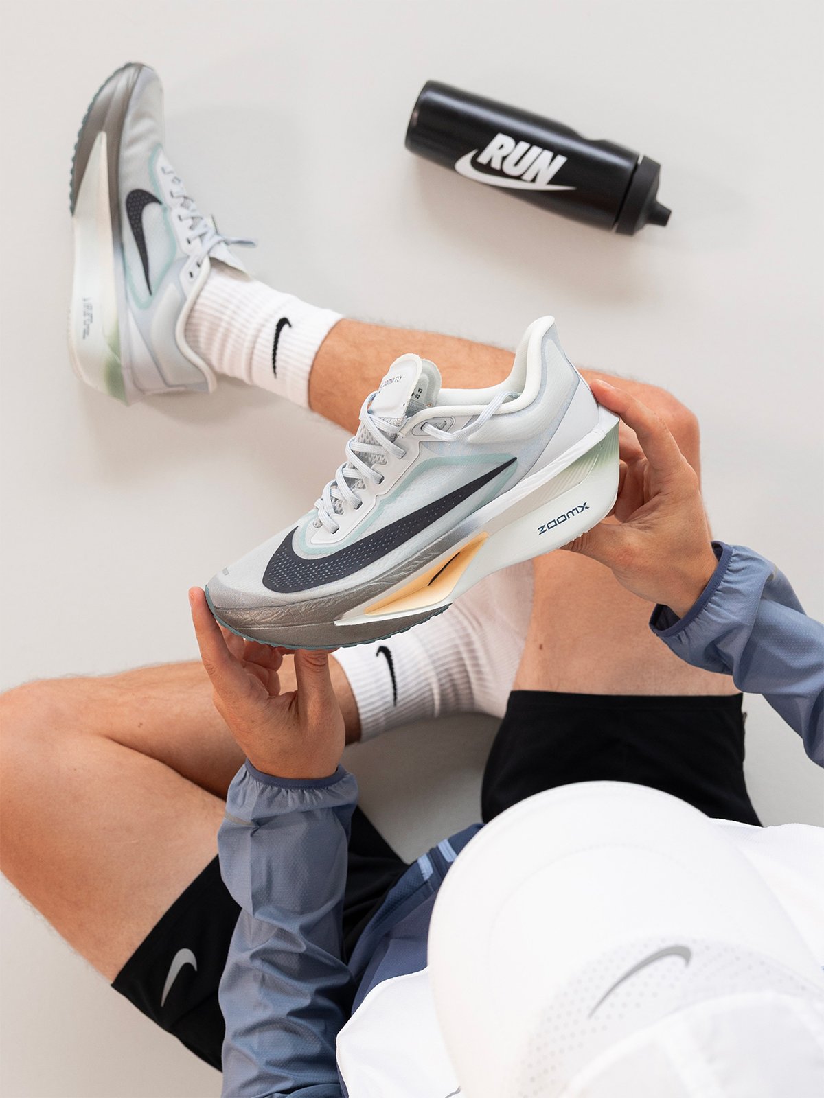 Nike Zoom Fly 6 Pure Platinum / Dark Obsidian-Grey Fog