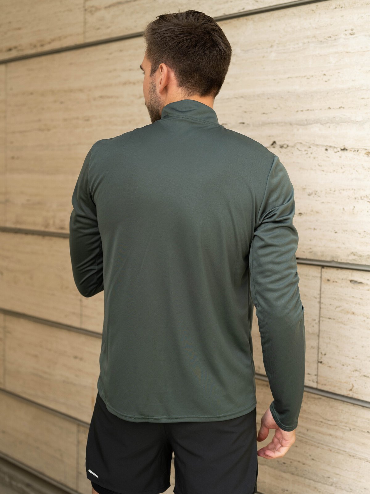 Nike Dri-Fit Pacer Half-Zip Vintage Green
