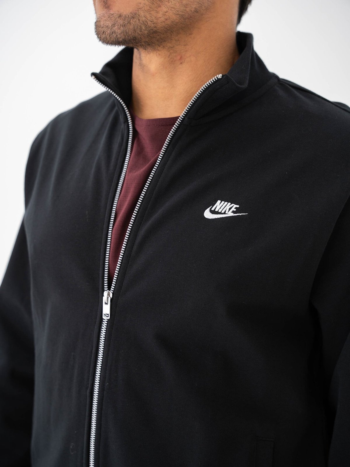 Nike Sportswear Club Knit Jacket Black