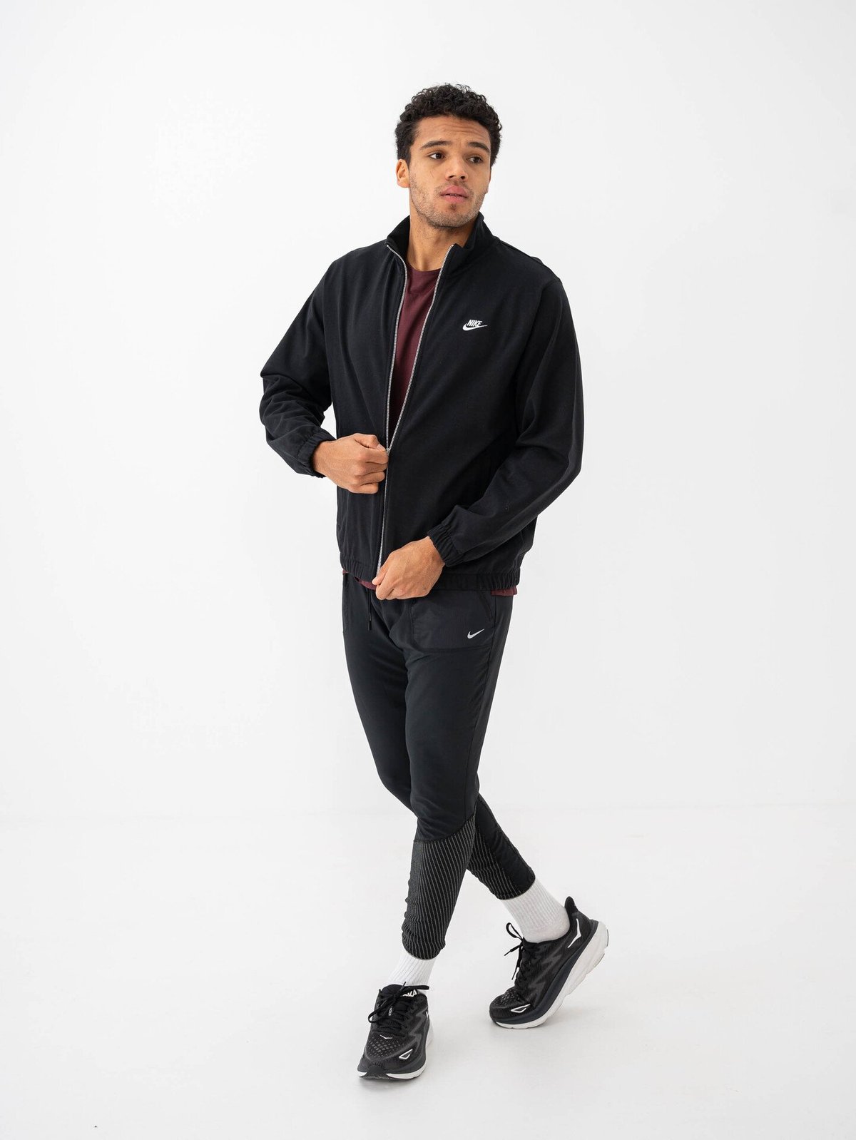 Nike Sportswear Club Knit Jacket Black